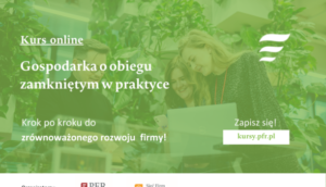 Bezpłatny kurs PFR online pt. „Gospodarka o obiegu zamkniętym w praktyce”