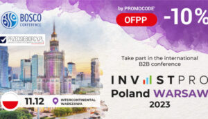 International B2B conference InvestPro Poland & Ukraine, Warsaw 2023 – platform for connecting businesses