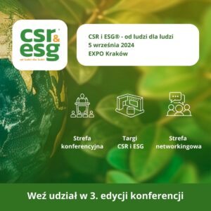 Federacja Przedsiębiorcy.pl objęła patronatem konferencję CSR i ESG – od ludzi dla ludzi.