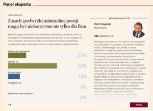 mec. Piotr Podgórski – Członek Zarządu Federacji Przedsiębiorcy.pl uczestniczył w kolejnej turze panelu ekspertów Rzeczpospolitej