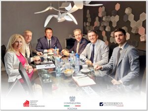 Start współpracy z Confindustria – spotkanie Zarządów
