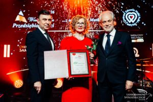 Liderzy Bankowości Spółdzielczej uhonorowani podczas Wielkiej Gali Przedsiębiorczości