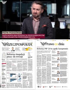 Reforma inspekcji pracy do rewizji w ocenie Federacji Przedsiebiorcy.pl