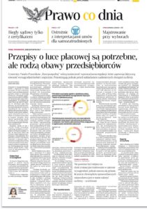 Kolejna reforma na koszt firm? Głos ekspertów Federacji Przedsiebiorcy.PL w „Rzeczpospolitej”